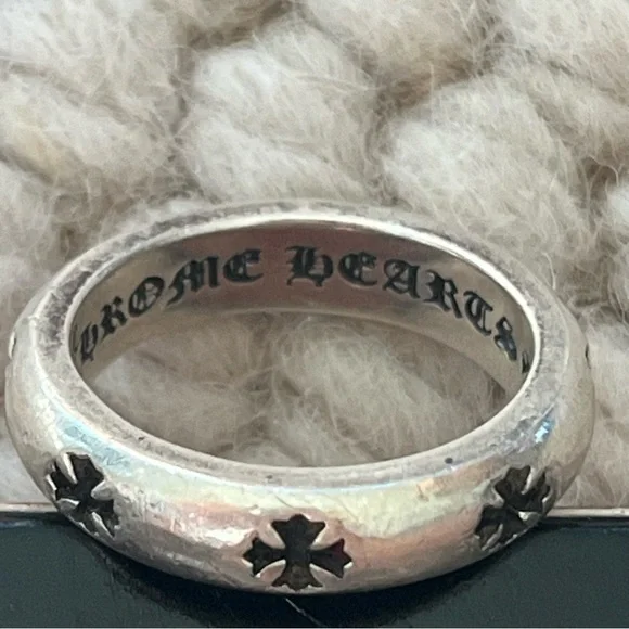 CHROME HEARTS NEGATIVE E PLUS RING